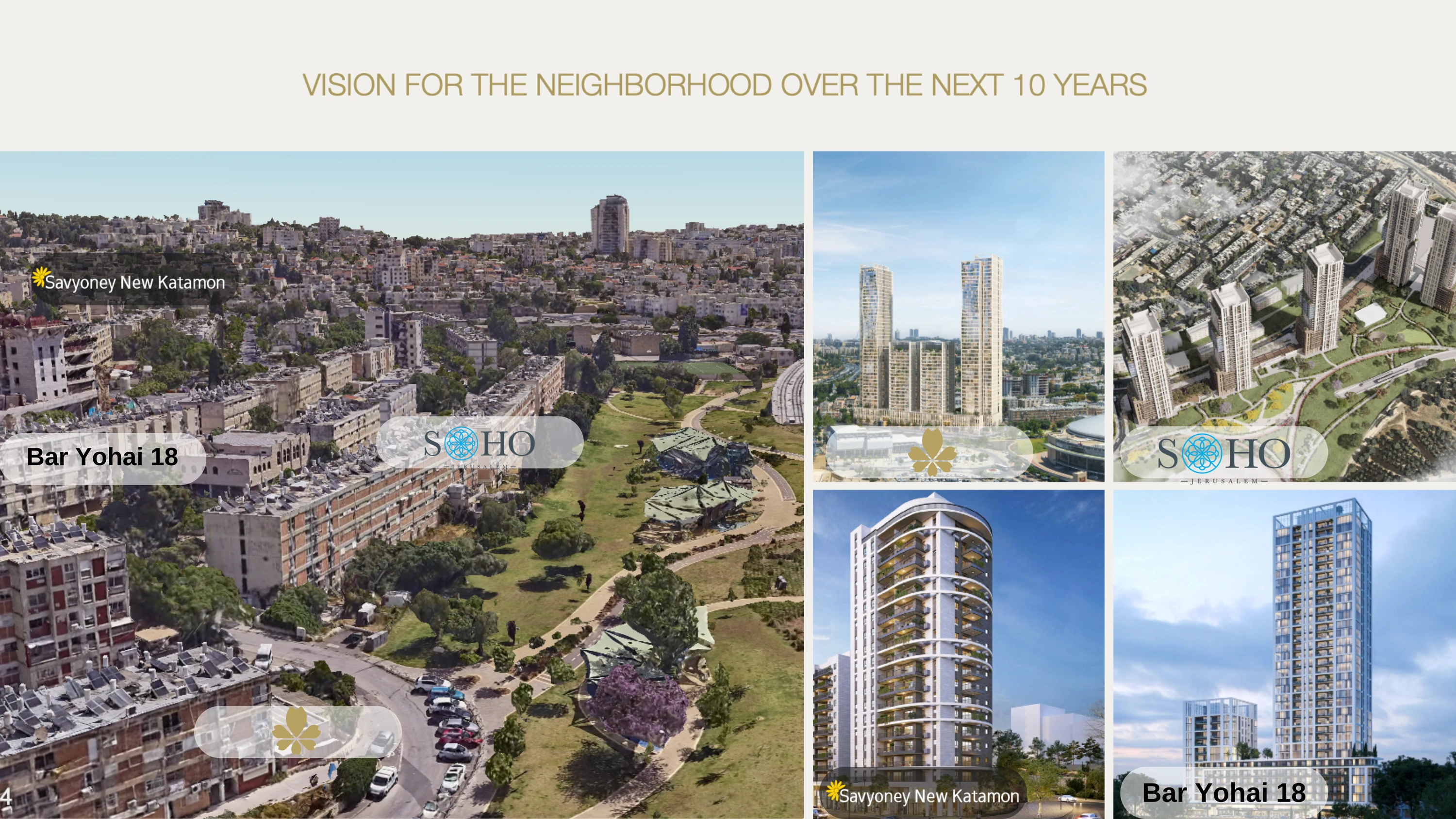 Renderings of neighboring approved developments